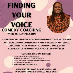 Finding Your Voice - Private Comedy Coaching