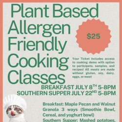 Plant Based Allergen Friendly Cooking Class - Breakfast