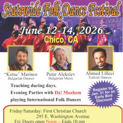 Statewide 2026 Folk Dance Festival
