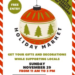Christmas Market Vendor Reservation for Sunday November 29