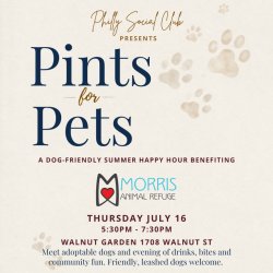Philly Social Club's Pints for Pets Happy Hour