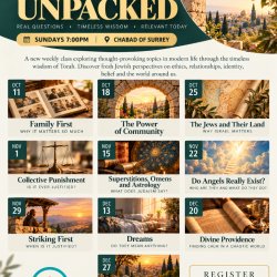 Weekly Class: Judaism Unpacked