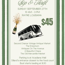 Sip & Thrift September 27th