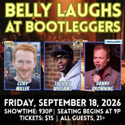 Scottsburg Comedy Night: Belly Laughs at Bootleggers