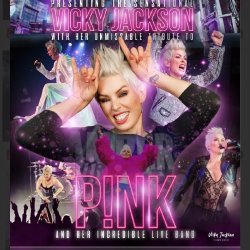 Vicky Jackson With Her Unmissable Tribute To Pink & Live Band