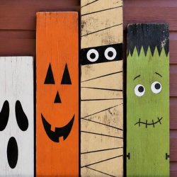 Parent & Child - Spooky Character Painting