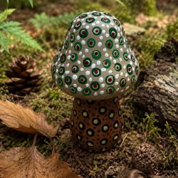 Mandala Painting - Mushroom 🍄‍🟫