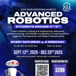 2026 NAMCC Advanced Robotics - FIRST® LEGO® League Challenge