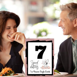 7 in Heaven Singles Age C+ 50-65 Speed Dating Patchogue FRI 7/3/26