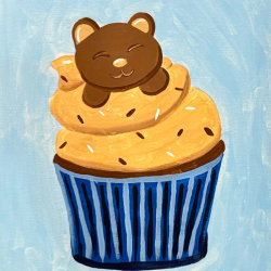 Cupcake Painting You Will Walk Away With