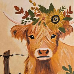 Fall Highland Paint Party
