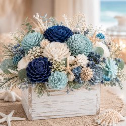 Seaside Holiday - Sola Wood Flower Workshop