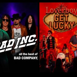 FOREIGNER- BAD COMPANY- LOVERBOY- AEROSMITH "4 Shows in 1" FREE SHOW ($30 value) / Ballroom / cc100  ##