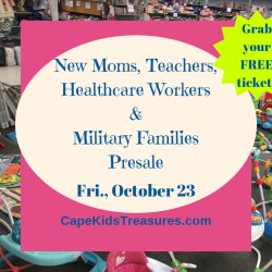 New Moms, Teachers, Military Families & Healthcare Workers Presale Pass
