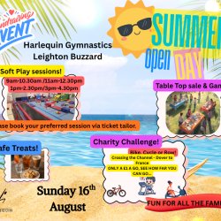 SUNDAY 16TH AUGUST SUMMER OPEN DAY