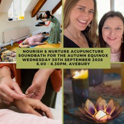 Nourish & Nurture Acupuncture Soundbath for the Autumn Equinox
