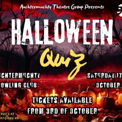 Halloween Quiz! - Auchtermuchty Theatre Group Fundraising Event