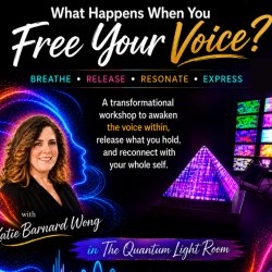 What Happens When Your Free Your Workshop - Workshop with Katie Barnard Wong in The Quantum Light Room