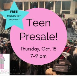 Pink Buoy Consignment Teen Presale