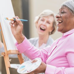 Photo of people painting art