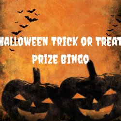 Halloween Trick or Treat Adult Bingo