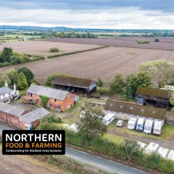 Arial view of Kindling Farm, Merseyside