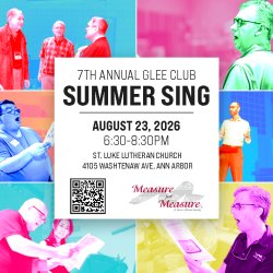 7th Annual Glee Club Summer Sing