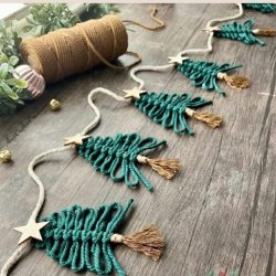Macrame Tree Garland