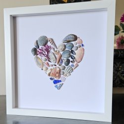 Shell & Sea Glass Framed Art Workshop