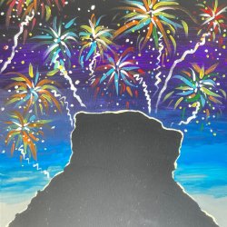 Fireworks Paint Party!