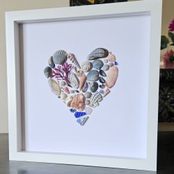 Shell & Sea Glass Framed Art Workshop