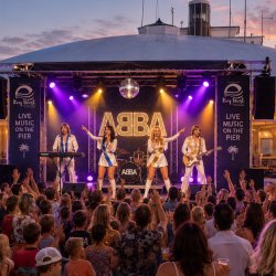 ABBA TERRACE PARTY on Bournemouth Pier
