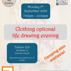 Clothing Optional Life Drawing Evening