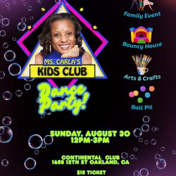 Ms. Carla's Kids Club DANCE PARTY!