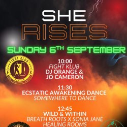 FIGHT KLUB OUTDOOR EXPERIENCE HARLOW 'She Rises' Female Only Festival - DJ Orange
