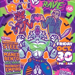 FURRY RAVE OAKLAND HALLOWEEN