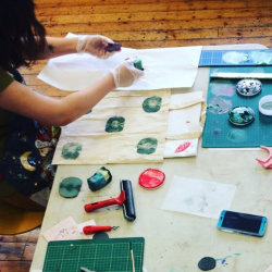 Exploring Block Printed Textile Techniques