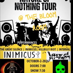 Nature of Nothing Tour @ The Bloom Room