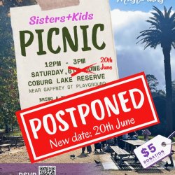 Sisters & Children Picnic Coburg Lake