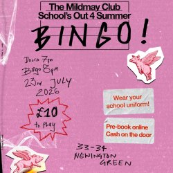 Meat Bingo presents Schools Out 4 Summer