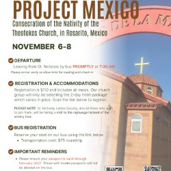 PROJECT MEXICO: Consecration of the Nativity of the Theotokos Church, in Rosarito, Mexico