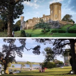 Plein air workshop with Kieran Guckian in Lough Cutra Castle
