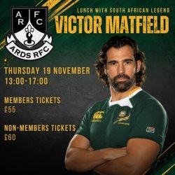 Victor Matfield Lunch