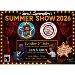 Swish Lymington Summer Show 2026 - 3PM SHOW