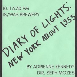 Diary of Lights: New York About 1955