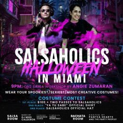 Salsaholics: "Halloween in Miami" at DanceArts Miami!