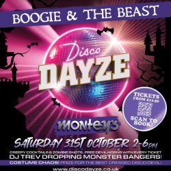 Disco Dayze Boogie & The Beast - 31st October