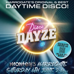 Disco Dayze, Saturday 6th June 2026