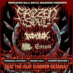 Frozen Soul / Maul / Eternal / Terminal Nation @ Vinos