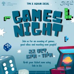TPN X AGHAM SOCIAL: Games Night
